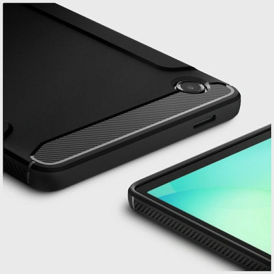 Spigen Rugged Armor Back Cover Durable Black Samsung Galaxy Tab A11