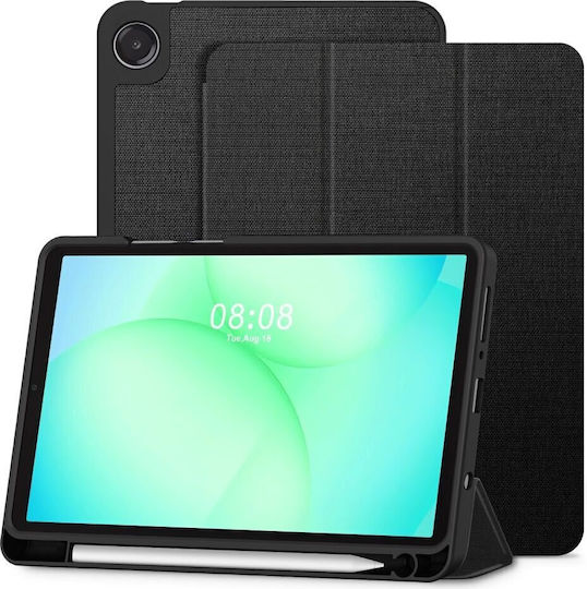 Tech-Protect Sc Pen Canvas Flip Cover Schwarz (Galaxy Tab A9 / A11 8,7")