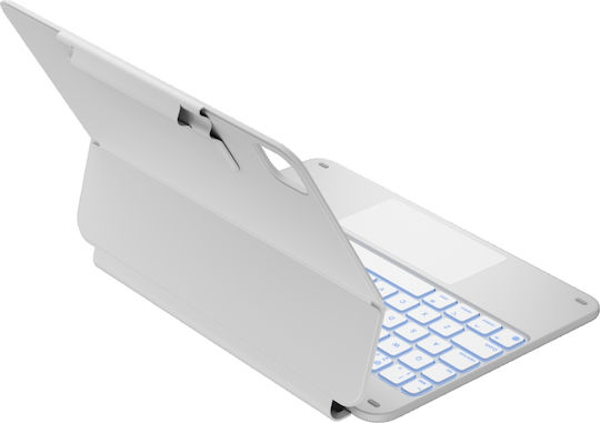 Typecase Klappdeckel Robust mit Tastatur Weie (iPad Air 11 2024/2025)