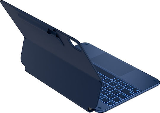 Typecase Калъф Edge Клавиатура iPad Air 11 2024/2025 Pacific Blue Kb206-110-d-pbu-pbu-b-us-v5b