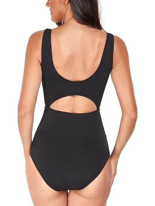 Costum de Baie pentru Gravide Eastelegant Întreg Retro Decolteu Halter Mărimea M