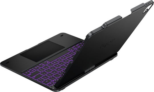 Typecase Case Flexbook Touch Tastatur iPad Air 13 2024/2025 Schwarz Kb201t-129-c-blk-blk-b-us-v4