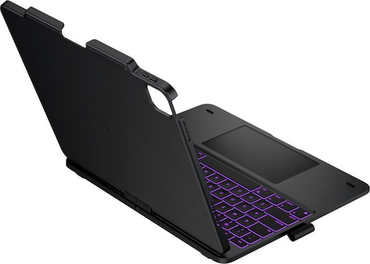 Typecase Case Flexbook Touch Tastatur iPad Air 13 2024/2025 Schwarz Kb201t-129-c-blk-blk-b-us-v4