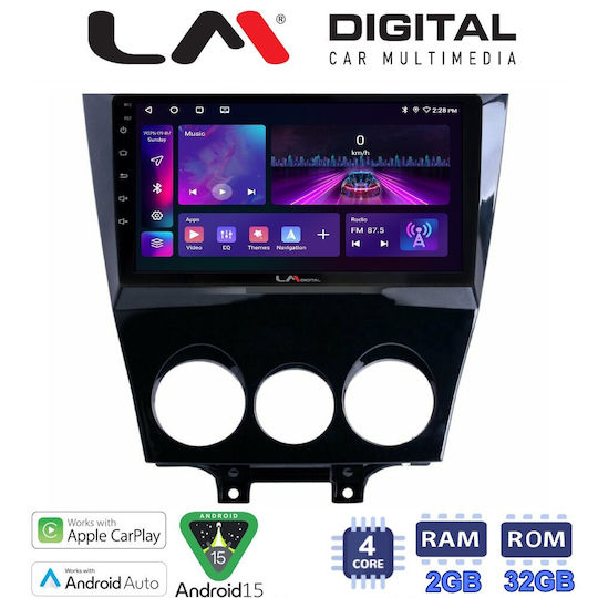 LM Digital Автомобилна Аудио Система За Mazda RX-8 2001>2008 Bluetooth USB Wi-Fi GPS Apple CarPlay Android Auto