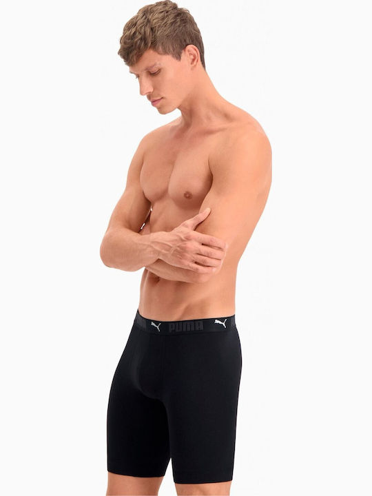 Herren Boxershorts Schwarz 2er Pack