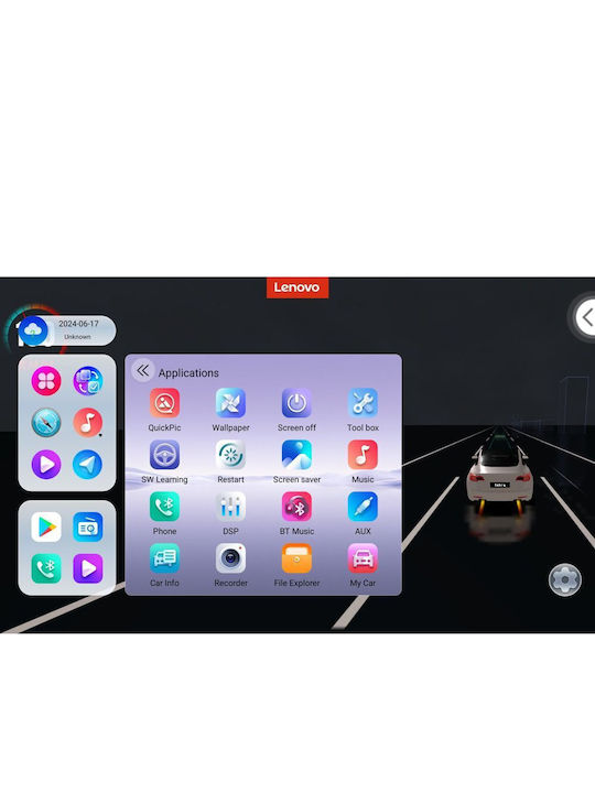 Lenovo Car Audio System for Suzuki Vitara 2018 Bluetooth USB WiFi GPS Apple CarPlay Android Auto with 9" Touch Screen