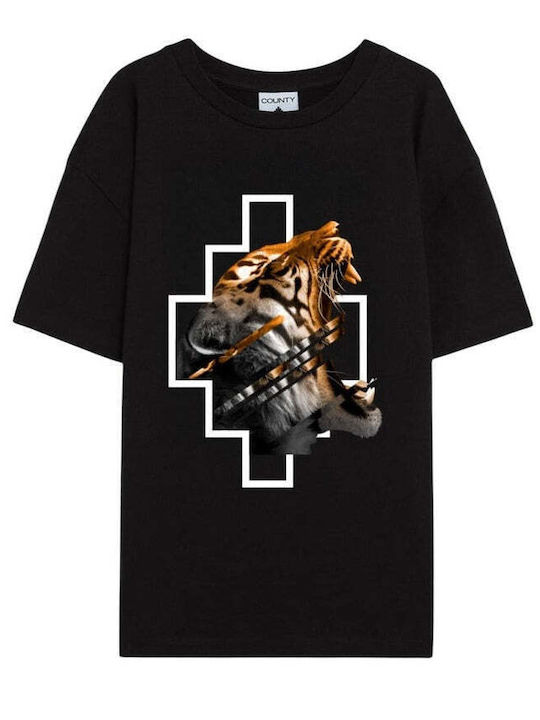 Marcelo Burlon Тениска Черен