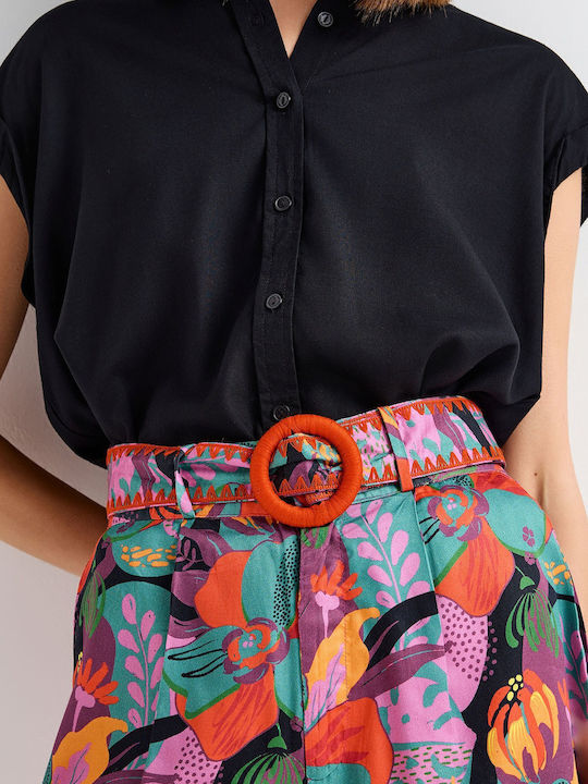 Pantaloni Scurți Pentru Femei  FBL013-102-03-Multicolor
