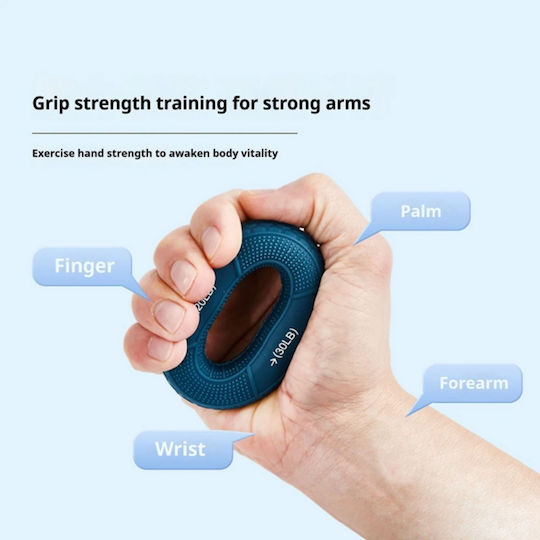 Uncle George Power Gripper Ring Blue with Resistance up to 14kg