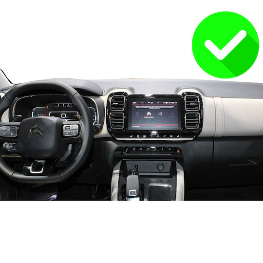 Carmedia Car Audio System for Citroen C5 Aircross 2017-2021 Bluetooth USB Wi-Fi GPS Apple CarPlay Android Auto with 9 Inch Touch Screen