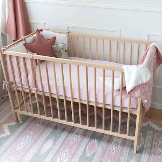 Rebeka Home с Ластик Розов 60x120см Rebeka Home с Ластик Розов 60x120см