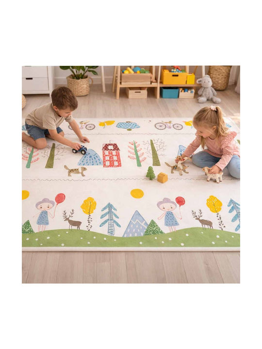 ikonka Mehrfarbiges Aktivitätsmatte 150x200cm