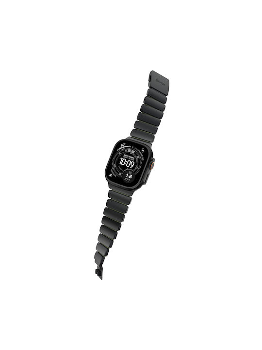 Nomad Stratos Band Black Titanium Forest Green Fkm Aw 45 46 49mm Nm009575858