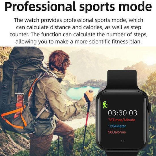 T500 Plus Smartwatch (Pink)