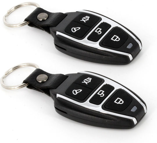 Kit Închidere Centralizată Auto Telecomandă 12v 2 Telecomenzi Control Uși Portbagaj
