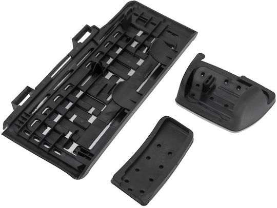 NTY Car Pedal Set Non Slip for VW Golf / Passat Silver 3 Pieces
