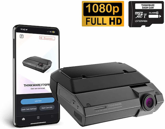 Thinkware F790 Σετ Κάμερα DVR Αυτοκινήτου 1080P GPS & Κάμερα Οπισθοπορείας