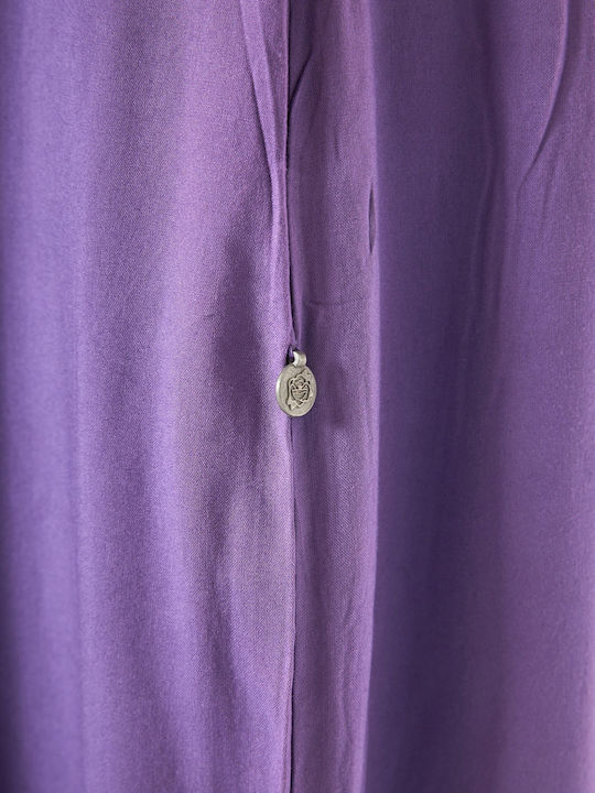 Women's Jumpsuit Dusty Lavender FBL013-100-12-Dusty-Lavender