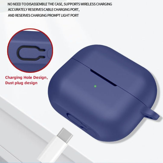 Techsuit Husă în culoarea Gri pentru Samsung Galaxy Buds 3 / 3 FE / 3 Pro