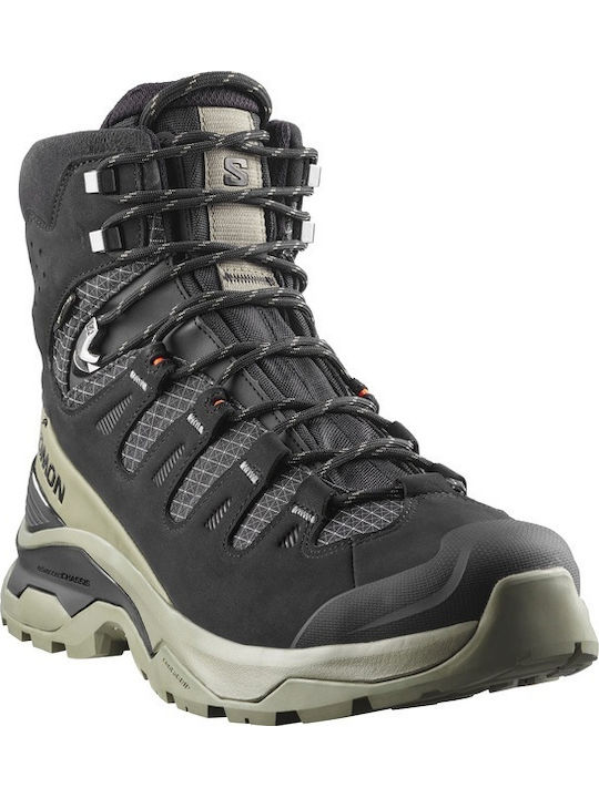 Salomon Women's Hiking Waterproof Boots with Gore-Tex Membrane Black - Deep Lichen Green