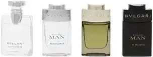 Bvlgari Mini Collection Set 4 Perfumes X 5 Ml Luxury Men's Set