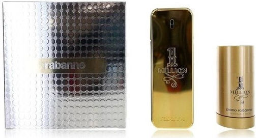 Paco Rabanne 1 Million Gift Set Men 100 Ml Edt + 75 Ml Deodorant Stick