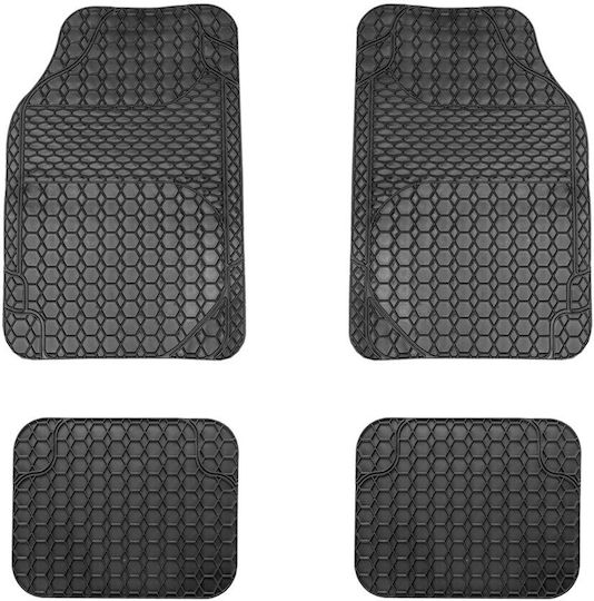 Covoare Auto Universal Partea Din Față 4 Bucăți Ford Edge Negre