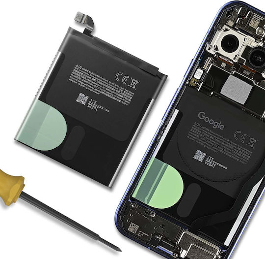 Clappio Ersatzbatterie Google Pixel 10 Li-ion 4970mAh Referenz G20m7 Schwarz