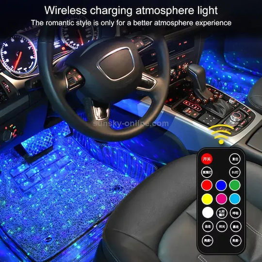Factory D88-S Innenraum-Dekorationsbeleuchtung Für Autos RGB
