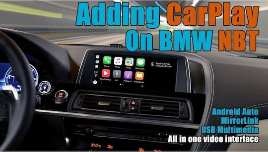 Bmw Nbt-evo Безжичен Carplay Android Auto Интерфейс и Камера В I-dc-c7002