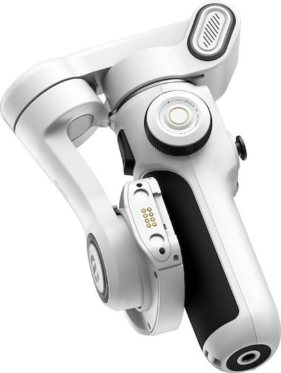 Handy-Gimbal mit 3-Achsen-Stabilisierung und 6 Stunden Batterielaufzeit Weiß