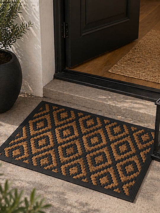 MRShome Πατάκι Εισόδου από Καουτσούκ 60x40εκ.