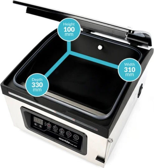 Mastermach Вакуумна Уреда Стайна с Максимална Дължина на Запечатване 370mm
