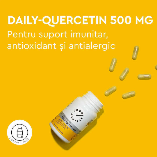 Supliment Alimentar Zilnic cu Quercetină 30 Capsule Good Routine By Secom