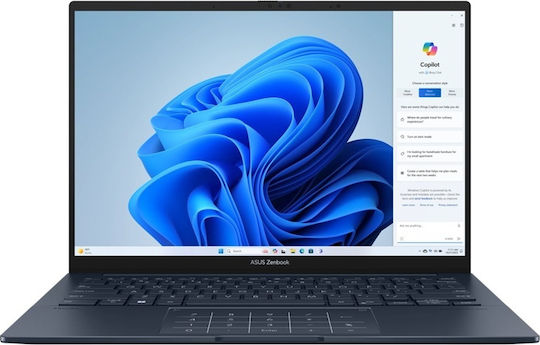Asus Zenbook 14 OLED UX3405CA-ST786X 14" 120Hz (Ultra 9-285H/32GB/1TB SSD/Windows 11 Pro) (Международен английски език клавиатура)