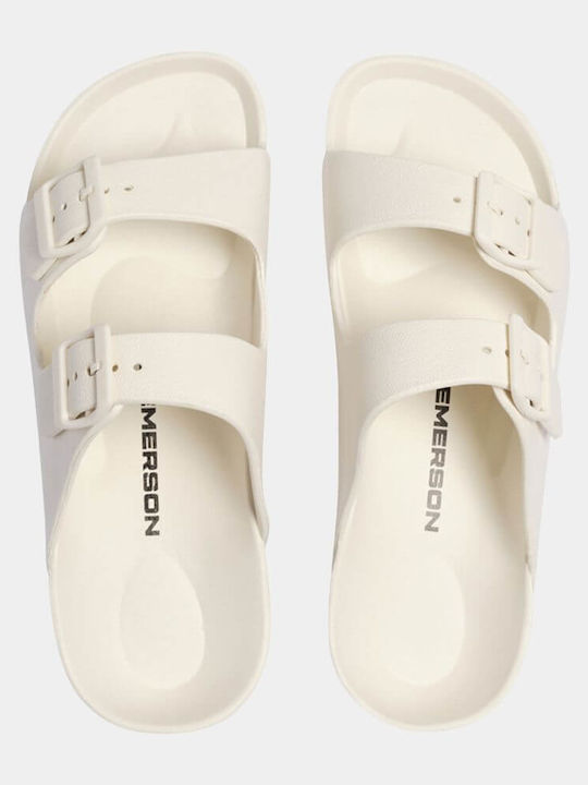 Frauen Flip Flops in Beige Farbe