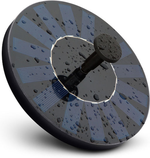 Floating Solar Fountain Garden Water Pump 160 Mm 1.4 W Solar Panel Water Jet Up To 50 Cm Garden Pond Lake