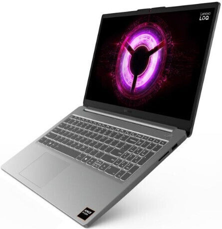 Lenovo LOQ 15ARP10E 15.6" IPS FHD 144Hz (Ryzen 5-150/16GB/1TB SSD/GeForce RTX 3050/Без операционна система) Луна Сиво (BG клавиатура)