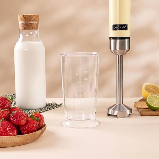 Cecotec Power Blender de Mână cu Tijă din Inox 1200W Gri