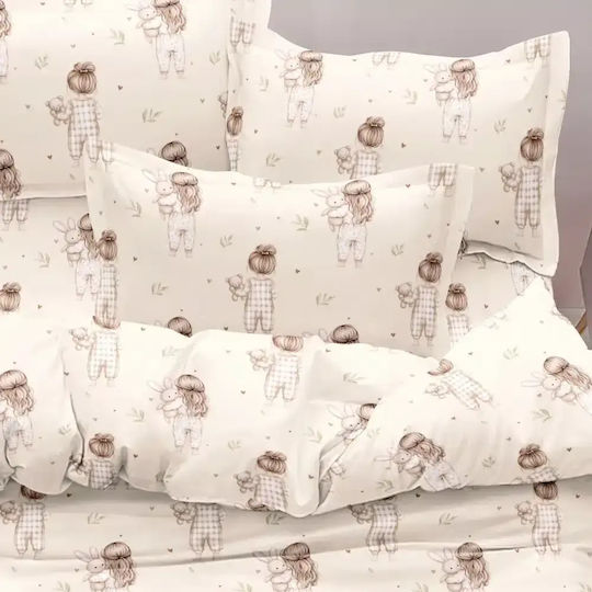 Borea Single Pink Sheets 160x250cm Borea Single Pink Sheets 160x250cm