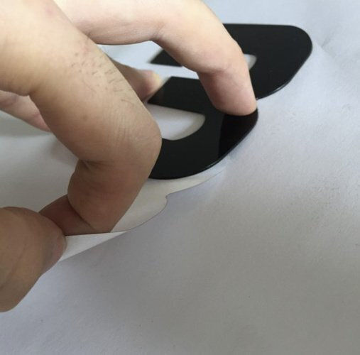 Ruhhy 3D Leise Wanduhren Spiegel Schwarz Ø60cm