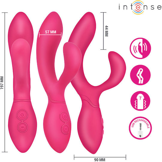Intense Doppelter Vibrator mit Fernbedienung