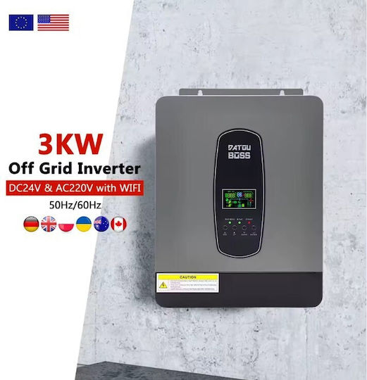 Reine Sinuswelle Wechselrichter Leistung 3000W mit Nenn-Eingangsspannung 24V Einphasig 5908123457245