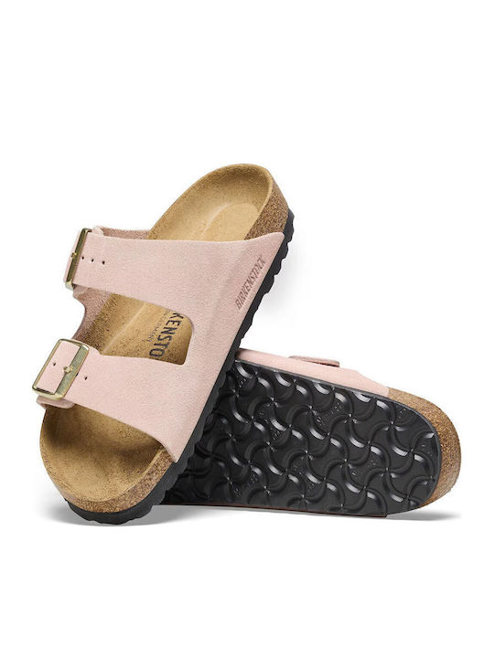 Arizona Γυναικεία Σανδάλια Ροζ Narrow Fit