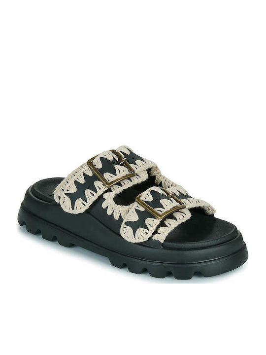 Women's Flat Sandals Black