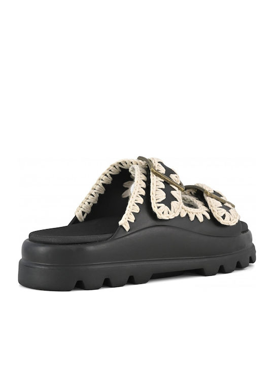 Women's Flat Sandals Black