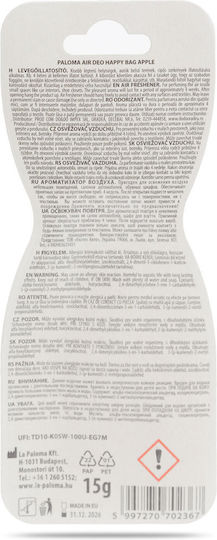Dezodorant Auto Saculeț Fericit Parfum De Măr Măr