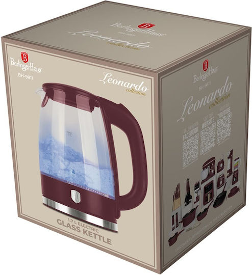 Berlinger Haus Kettle 1.7lt 2200W Red