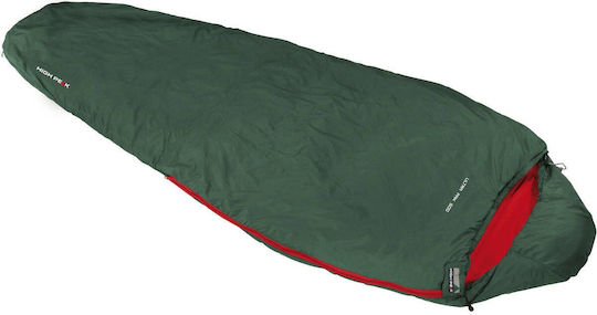High Peak Schlafsack Einzeln Pak Dunkelgrün/Rot