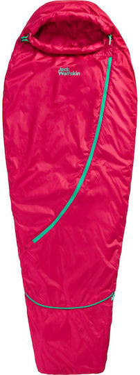 Jack Wolfskin Sleeping Bag Μονό Pink